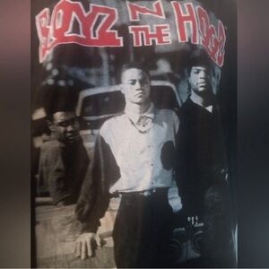 VINTAGE LARGE MENS/UNISEX OFFICIAL BOYS IN THE HOOD GRAPHIC TEE SHORT SLEEVE